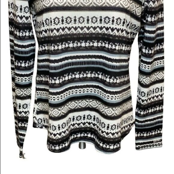 Kavu printed lightweight long sleeve knit sweater size L - Picture 6 of 16